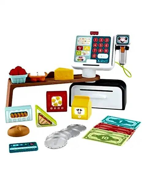 Fisher Price Eğlen ve Öğren Market Kasası JGW99