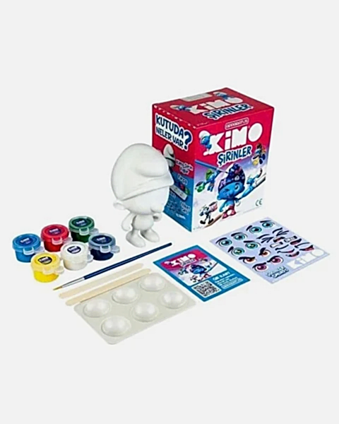 Kimo Şirinler Figür Tasarım Seti