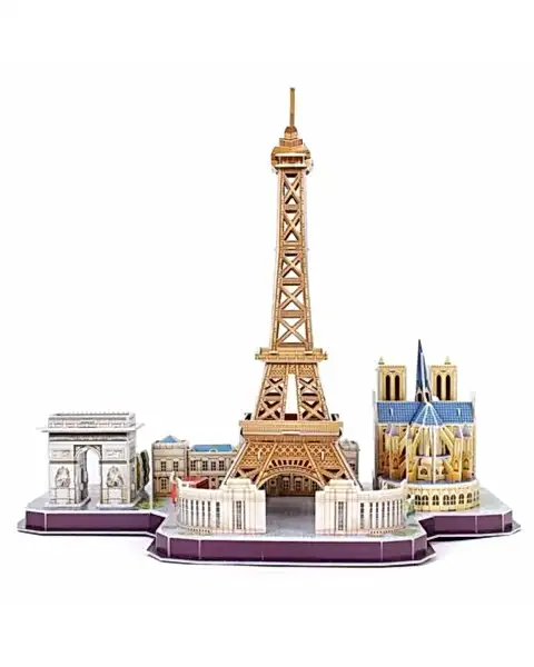 Cubic Fun City Line Paris 3D Puzzle 114 Parça