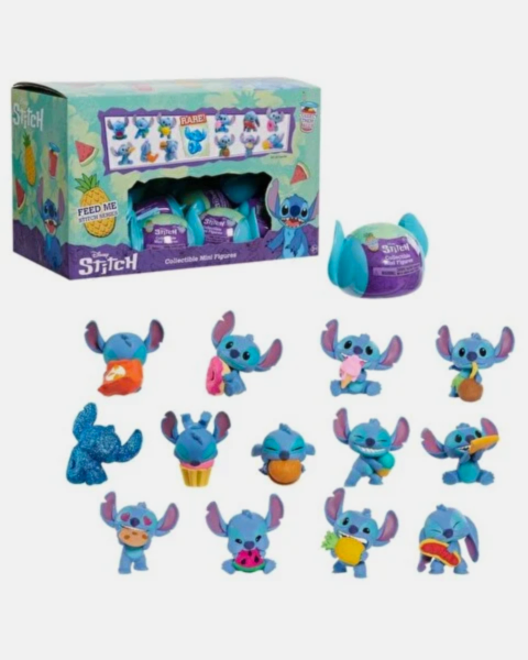Disney Stitch Mini Kapsül Figürler Sürpriz Paket 46278