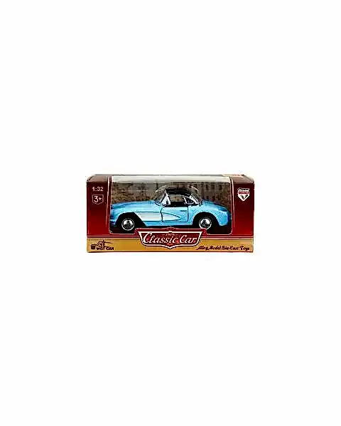 Die Cast 1:32 Klasik Roadster Araba Mavi