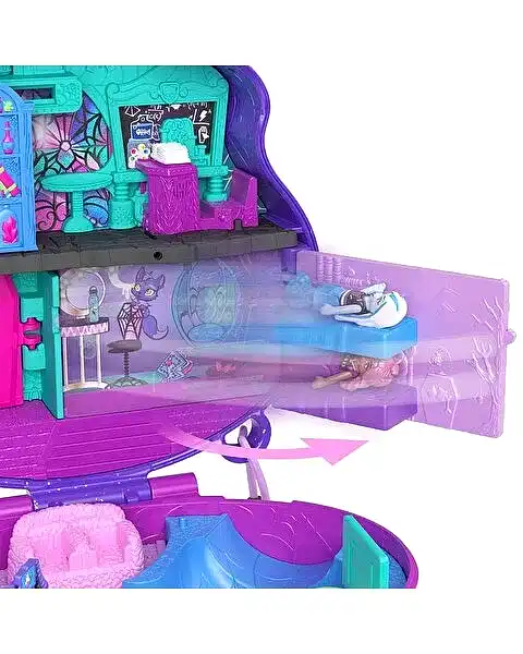Polly Pocket Monster High Temalı Kompakt Oyun Seti HVV58