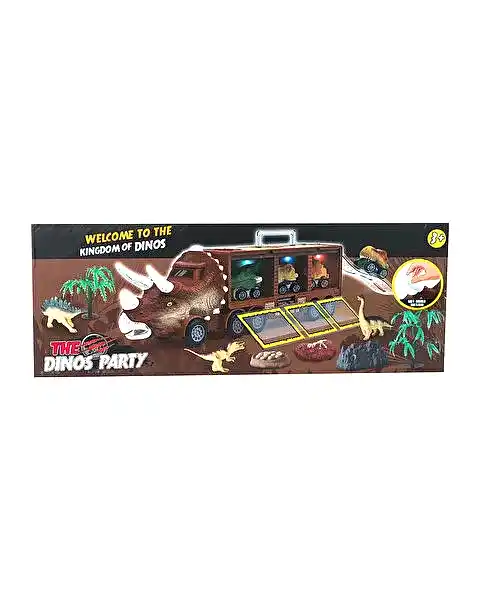 Işık Ve Müzik Dinozor Depolama Arabası Dinos Partisi 6812