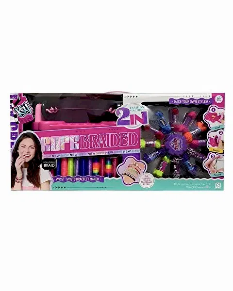 2'si 1 Arada Bileklik Örme ve Takı Yapma Makinesi Seti