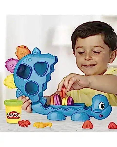 Play Doh Başlangıç Şekiller ve Renkler Dino Oyun Seti G0491
