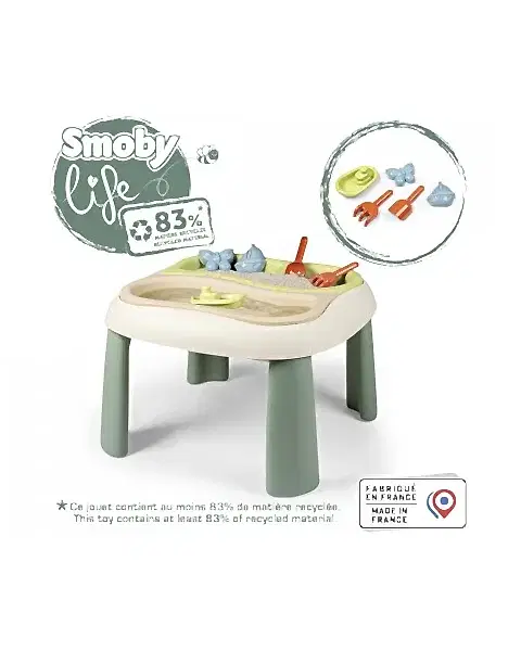 Smoby Life Kum ve Su Masası