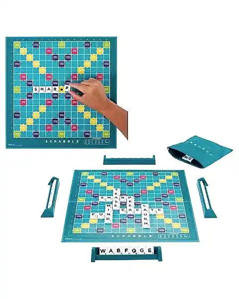 Scrabble Classic 2'si 1 Arada İngilizce HWD43