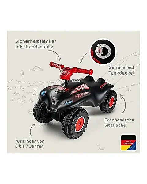 BIG Bobby Quad Racing Red
