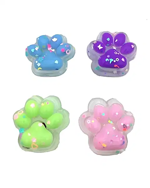Işıklı Şeffaf Pati Squishy