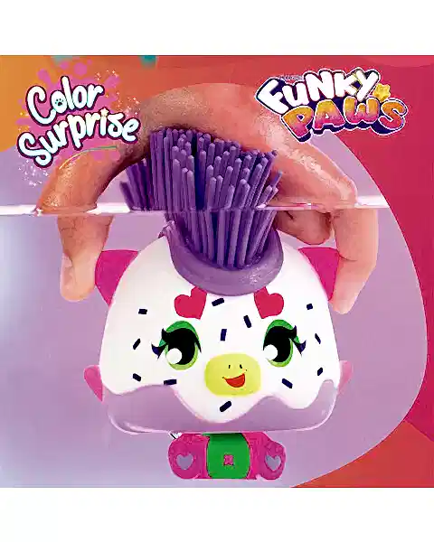 Funky Paws Uzayan Renkli Saçlar Fuşya