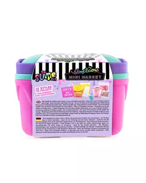 So Slime DIY Slimelicious Mi̇ni̇ Market Sepeti̇ Snacks Collection