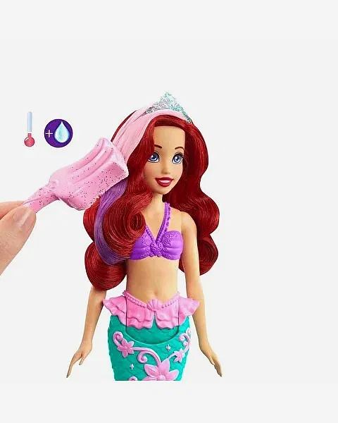 Disney Prenses Muhteşem Renk Değiştiren Saçlı Deniz Kızı Ariel HLW00