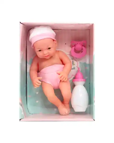 Roza Yeni Doğan Et Bebek 25 Cm