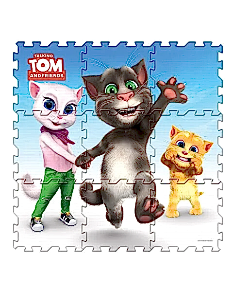 Konuşan Kedi Tom ve Eva Yer Matı