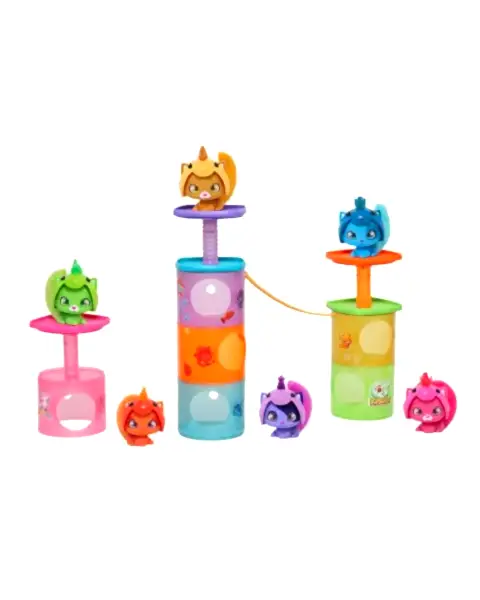 QT Kittie Gökkuşağı Serisi Sürpriz Aksesuarlı Yavru Kedi Mermie