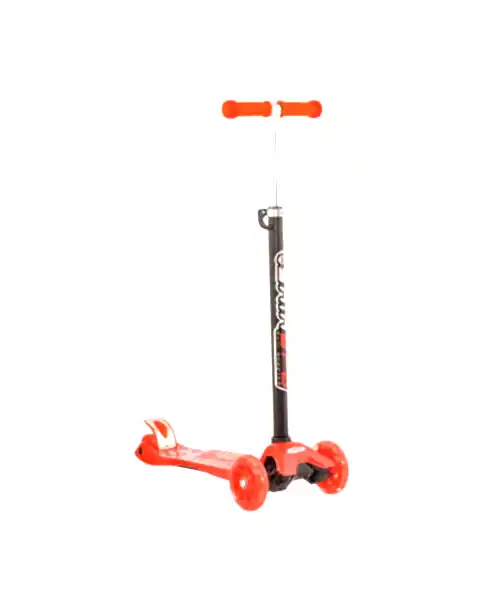 Maxi Işıklı Scooter Kırmızı