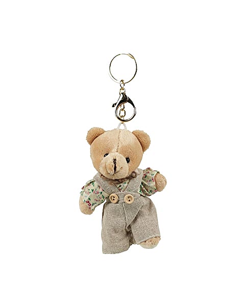 Sevimli Peluş Ayı Anahtarlık