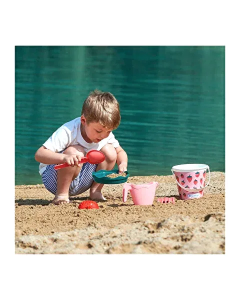 Ecoiffier Çilek Desenli Kum Kova Seti