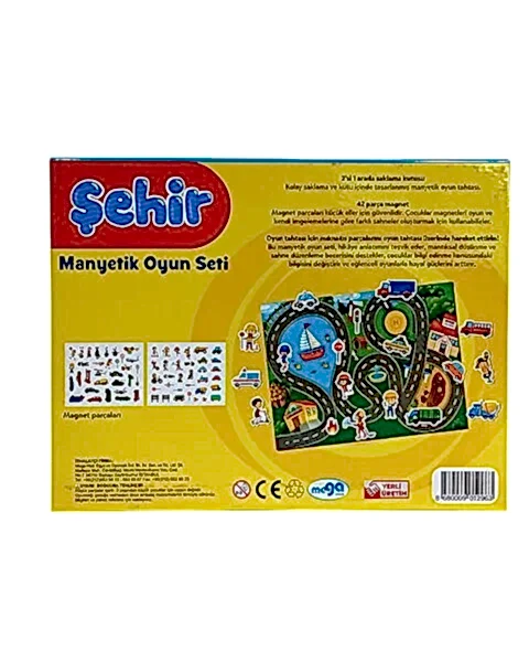 Şehir Manyetik Oyun Seti