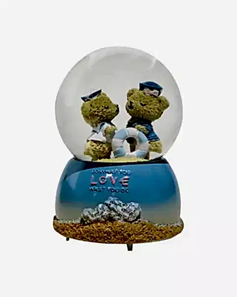 Love Mutlu Ayıcıklar Kar Küresi