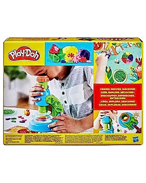 Play Doh Işıklı Mikroskop Oyun Seti