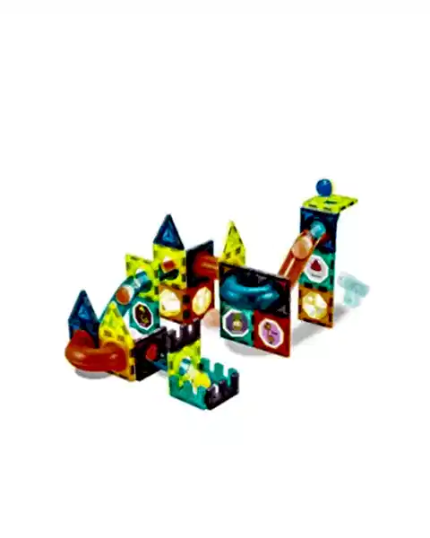 Magnetic Tiles Light Manyetik Yapı Blokları 75 Parça