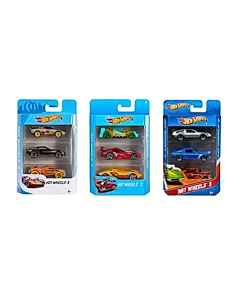 Hot Wheels Üçlü Araba Seti K5904