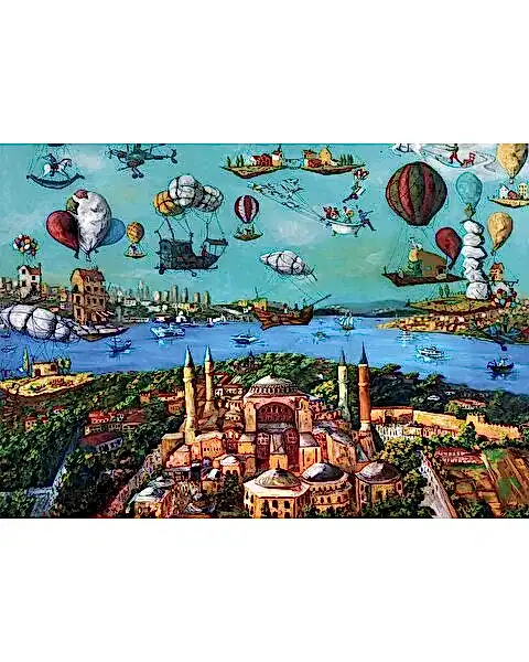 Ks Games Migration Routes Hagia Sophia 2000 Parça Puzzle