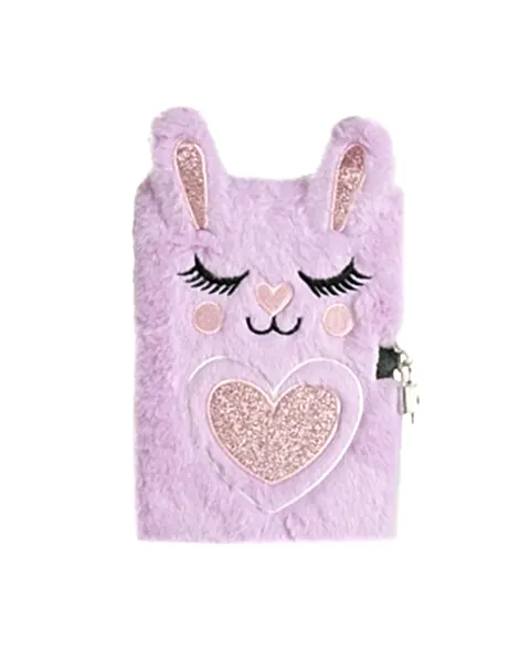 Kilitli Peluş Cute Defter
