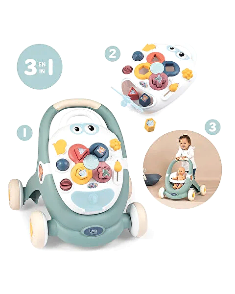 Little Smoby Trotty 3'ü 1 Arada Yürüteç