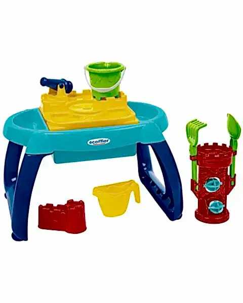 Ecoiffier Su ve Kum Aksesuarlı Oyun Masası