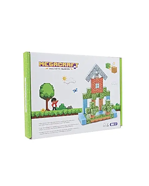 Megacraft Manyetik Bloklar Orman Temalı 88 Parça