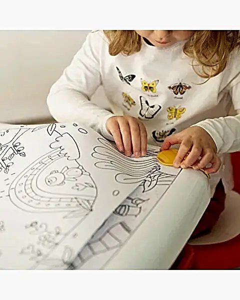 Smoby Yaratıcı Boyama Kağıdı Seti