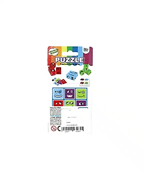 Rubik Emoji Puzzle Mavi