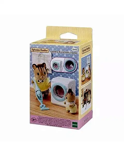 Sylvanian Families Çamaşır Makinesi ve Elektrik Süpürgesi Seti 5445
