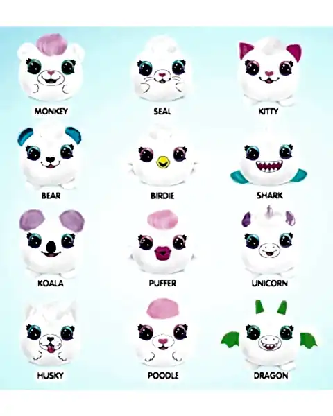 Airbrush Plush Peluş Sürpriz Mini Kit