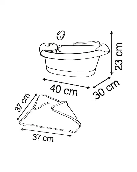 Smoby Baby Nurse Bebek Küveti