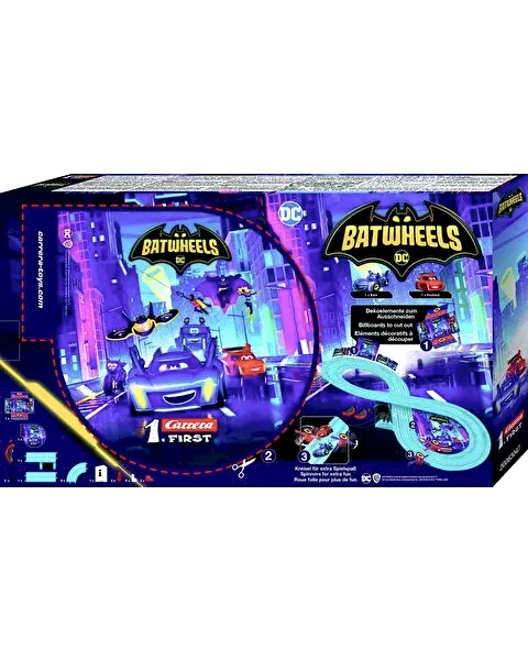 Carrera First Batwheels Aksiyon Zamanı Yarış Pisti Seti