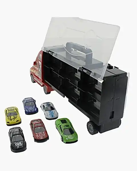 Taşınabilir Die Cast Metal Araçlı Kamyon LH500