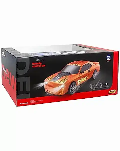 1/10 Ölçekli Uzaktan Kumandalı Şarjlı Araba Turuncu