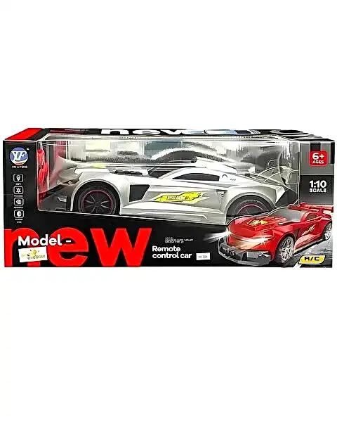 1/10 Ölçekli Uzaktan Kumandalı Şarjlı Araba Gri
