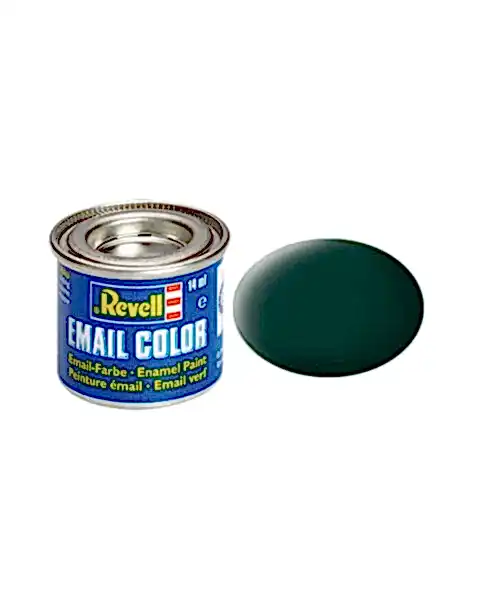 Revell Email Color Maket Boyası Black Green Mat 32140