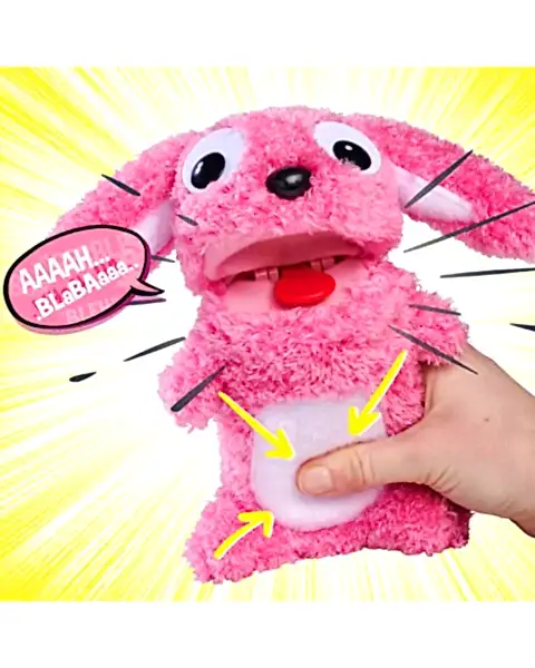 ScreamerZ Sesli Peluş Serseri Tavşan