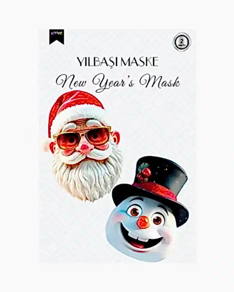 2'li Yılbaşı Maske Seti