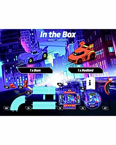 Carrera First Batwheels Aksiyon Zamanı Yarış Pisti Seti