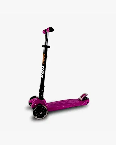 Voit 3 Tekerlekli Işıklı Fuşya Scooter