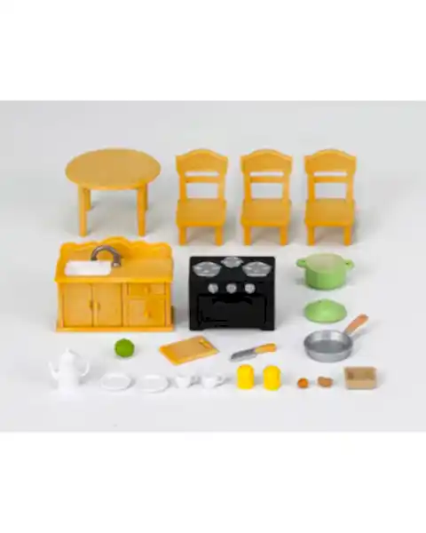 Sylvanian Families Kedi Kardeş ve Mutfak Seti 5164