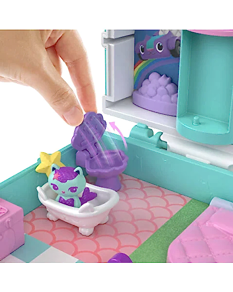 Polly Pocket Gabby's Dollhouse Mikro Parti Oyun Seti FV02