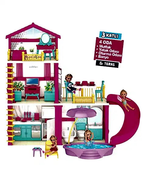 Lola'nın Tatil Evi Oyun Seti