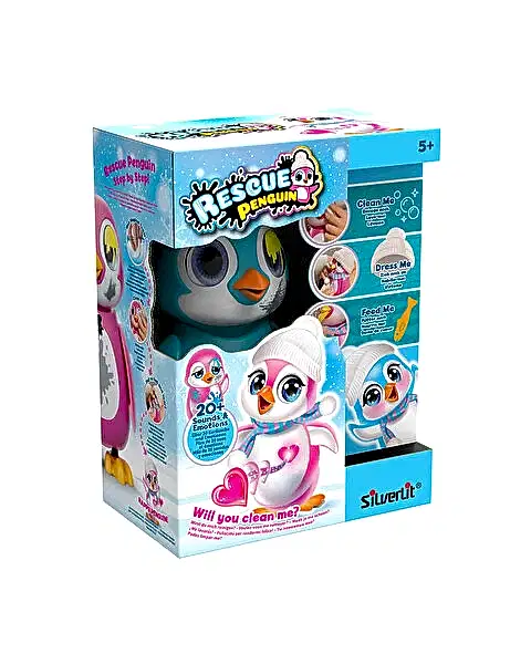 Silverlit Rescue İnteractive Penguen Mavi